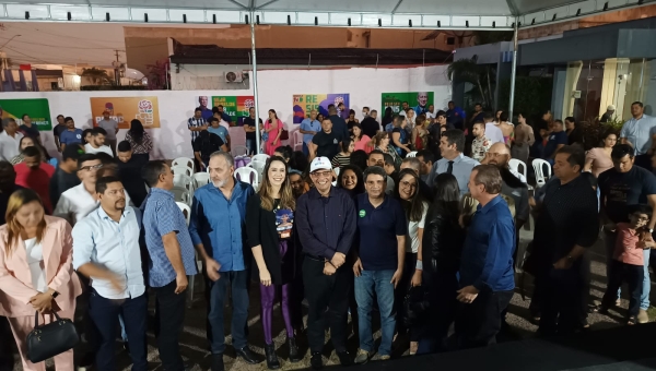 “Vamos ganhar no primeiro turno”, diz Gladson em evento do PDT